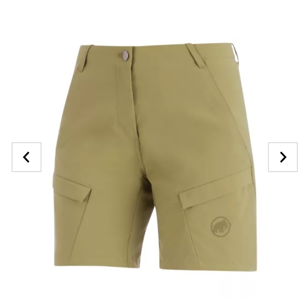 Mammut Women's Olive Cargo Shorts NWOT color Boa